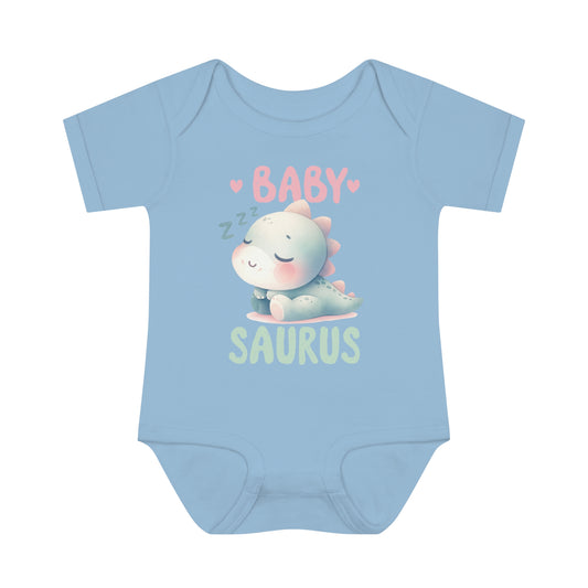 Baby Saurus Infant Baby Rib Bodysuit
